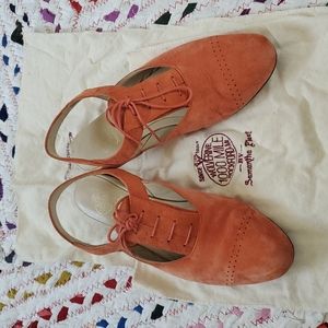 Size 10/9.5 Orange Suede Cut-out 1000 Mile Wolverines